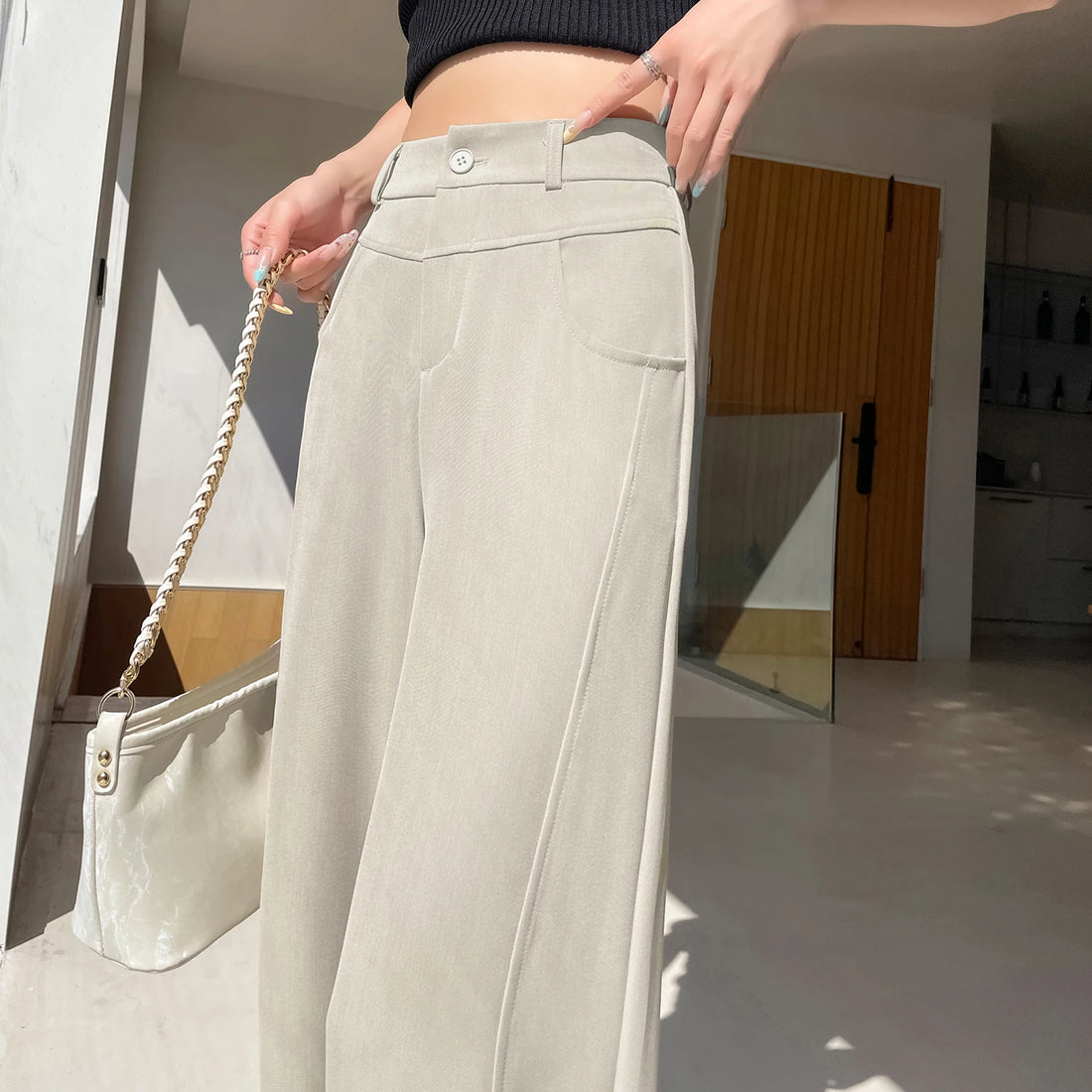 Women's Wide Leg Full Pants