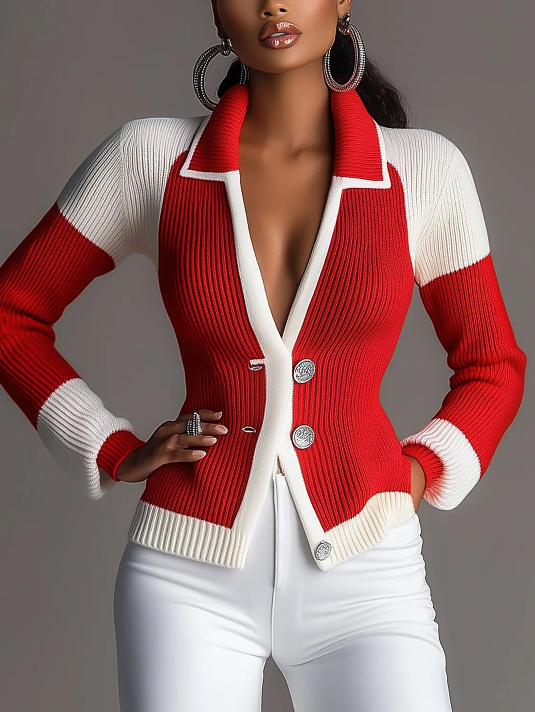 Long Sleeve Fashion Cardigan